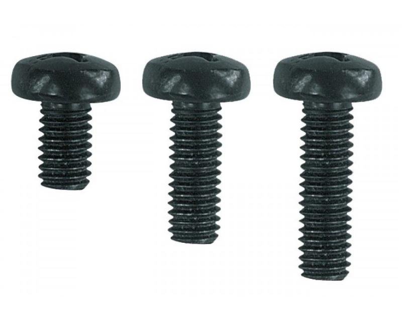 PROEL Rack příslušenství M6x10 mm šroub, černý, pozinkovaný kov
