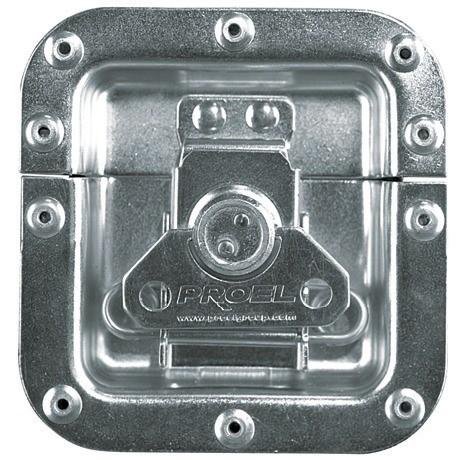 PROEL Rack zámek, malý, pozinkovaná ocel, rozměr: 9 mm