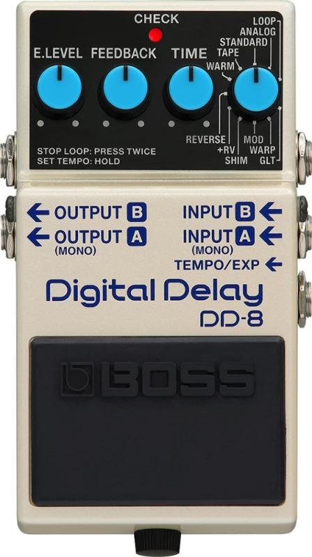 BOSS digitální delay efektový pedál