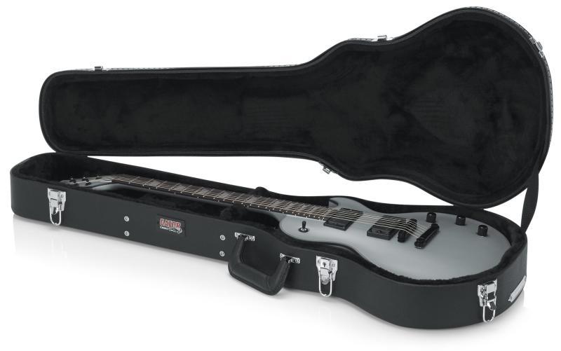 Gator tvrdý kufr pro elektrickou kytaru Les Paul, dřevěný design