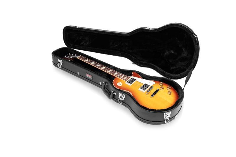 Gator tvrdý kufr pro elektrickou kytaru Les Paul, ekonomický design