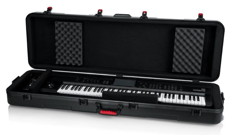 Gator IM klávesový tvrdý obal, tenký design pro 88 kláves, s kolečky