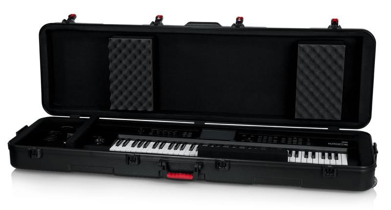 Gator Klávesový tvrdý kufr, pro 88 kláves, kolečka, tenký design