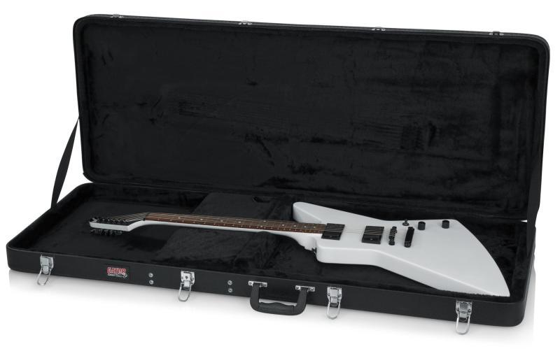 Gator tvrdý kufr pro elektrické kytary, pro Flying V a Explorer