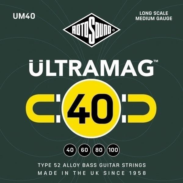 Rotosound Ultramag basové struny, slitina 