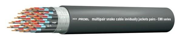 PROEL Multicore kabel, hliníkové stínění, 32 párů vodičů, černý