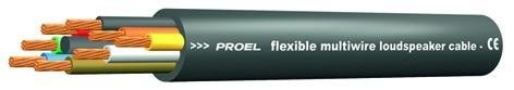 Proel Multicore kabel 8x2,5mm, průměr 13,6mm, černý