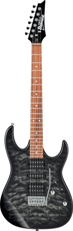 Ibanez GRX 6 elektrická kytara, průhledná černá barva