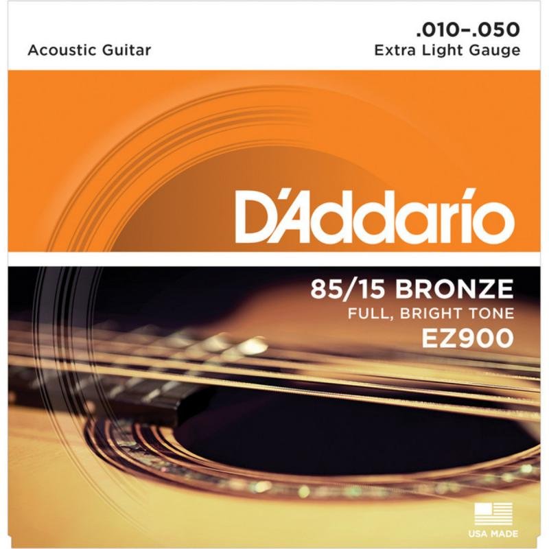 D'Addario Akustické kytarové struny 85/15 bronz, 10-50