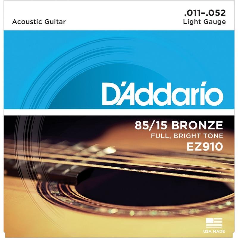 D'Addario Akustické kytarové struny 85/15 bronz, 11-52
