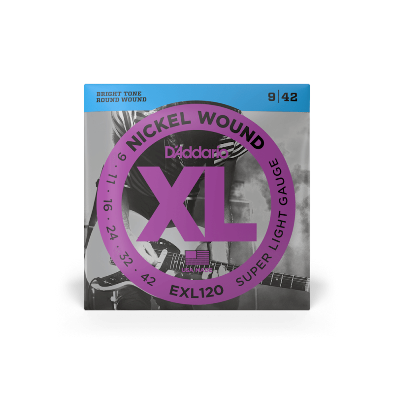D'Addario IM elektrické kytarové struny, niklované, 09-42