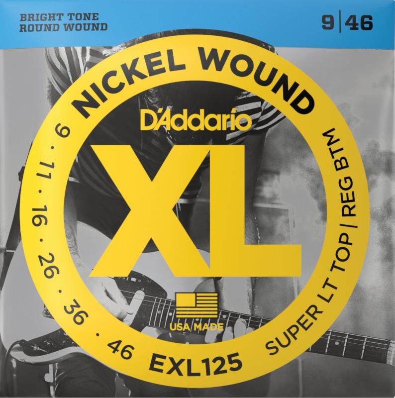 D'Addario IM Elektrické kytarové struny, niklové, 09-46