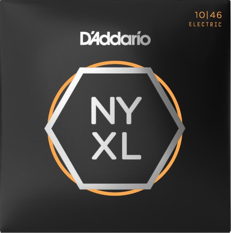 D'Addario IM Elektrické kytarové struny, niklové, New York XL, 10-46