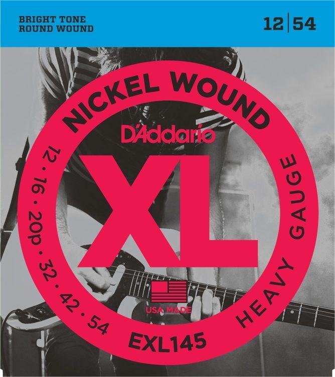 D'Addario EXL145 elektrické kytarové struny, niklové, 12-54