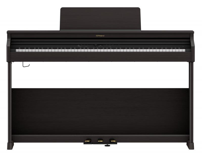 Roland digitální piano 2 reproduktory, PHA-4 klaviatura, 256 hlasů polyfonie, skříň - růžové dřevo