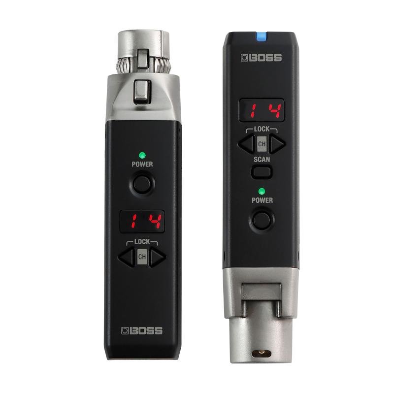 BOSS XLR-XLR mikrofonní kabel, bezdrátový systém pro dynamické mikrofony