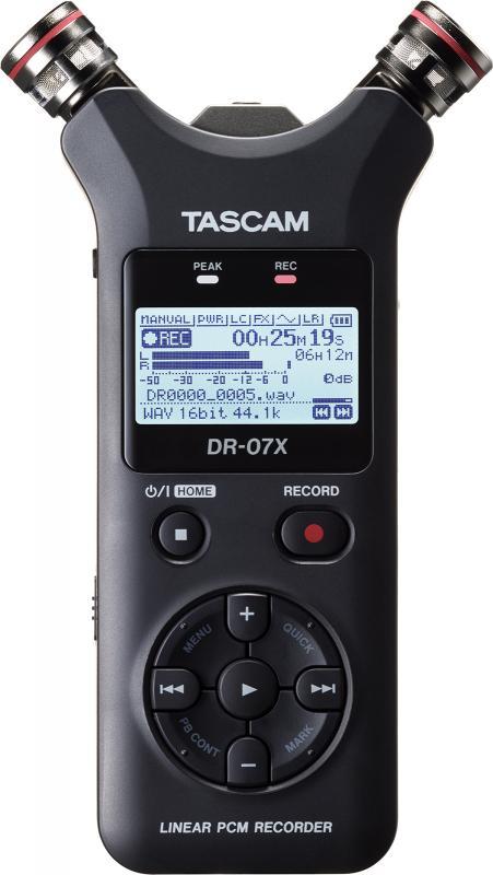 Tascam Přenosný, 2kanálový, stereo rekordér a USB rozhraní, AB/XY mikrofon