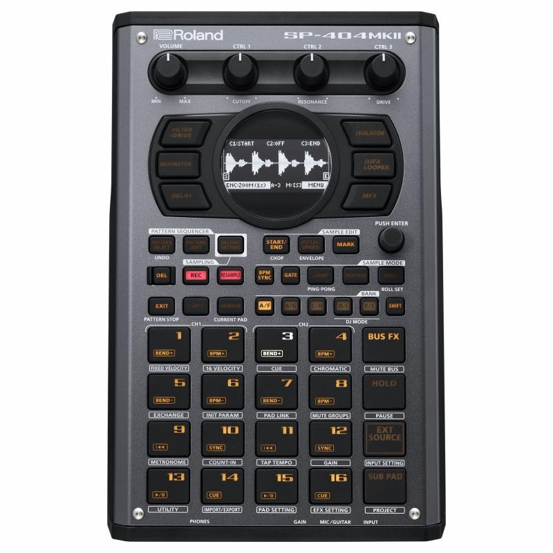 Roland WAVE SAMPLER, lineární, s efekty