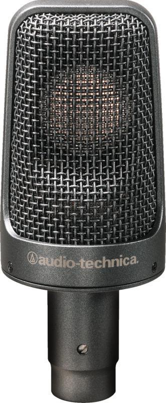 Audio-Technica mikrofon profesionální velkomembránový kondenzátor, kardioidní