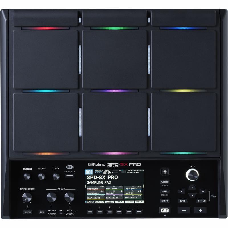 Roland Sampling nástroj, 32GB paměť, barevný displej, 9 vestavěných ploch
