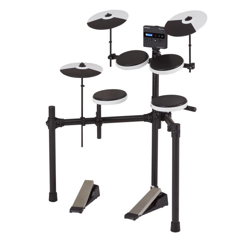 Roland V-Drums elektrické bicí, gumové pady, Bluetooth, větší rám