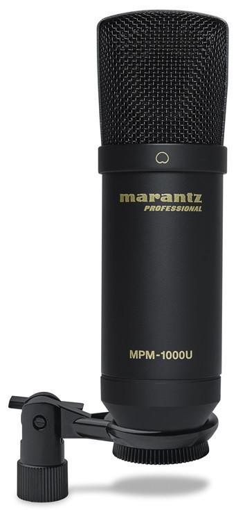 Marantz Pro mikrofon, kondenzátor, USB, studijní, vokál