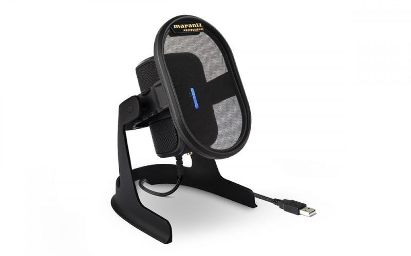 Marantz Pro mikrofon, kondenzátor, USB, podcast