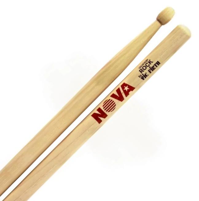 Vic Firth hickory dobverový úderník, oválná hlava, délka: 422,3mm - průměr: 16mm, NOVA