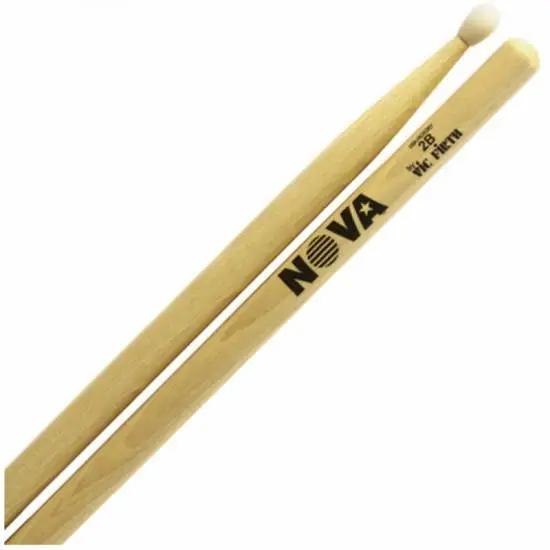 Vic Firth hickory paličky, kapková hlava, nylon, délka: 412,8mm, průměr: 16mm, NOVA