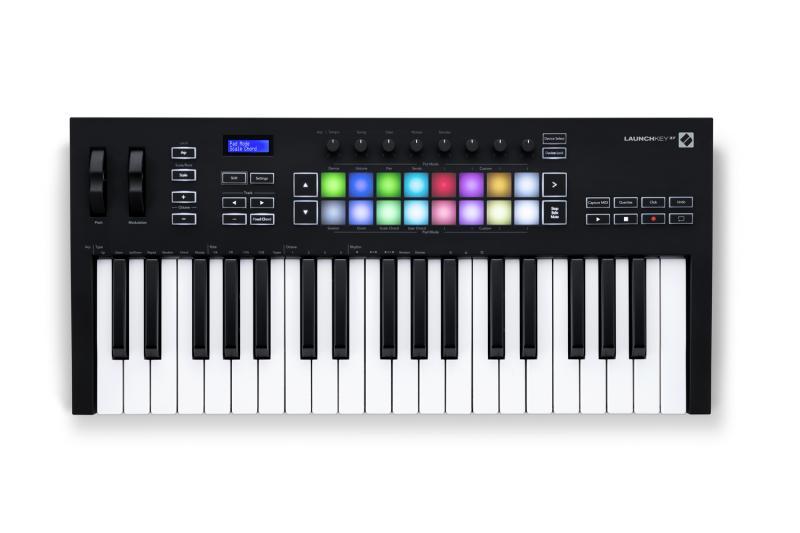 Novation Launchkey 37 [MK3] Ableton Live a MIDI kontroler, 37 kláves, 16 RGB pad, 8 tlačítek