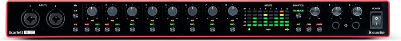 Focusrite Scarlett 18i20 (3. generace), 18 vstupů, 20 výstupů, USB-C