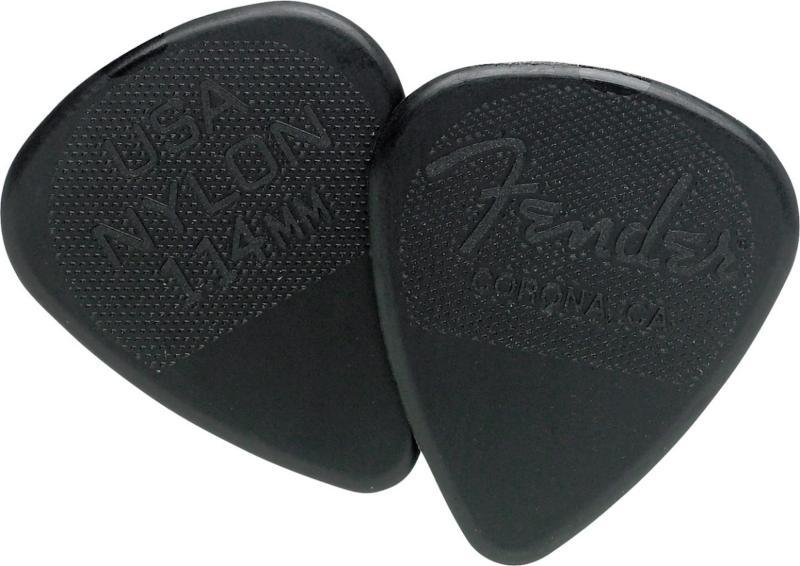 Fender Pengetník 351 tvar, nylon, 1,14 mm, 12 kusů