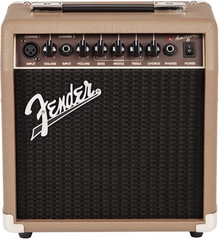 Fender Akustický zesilovač Acoustasonic 15, kombo pro akustické kytary