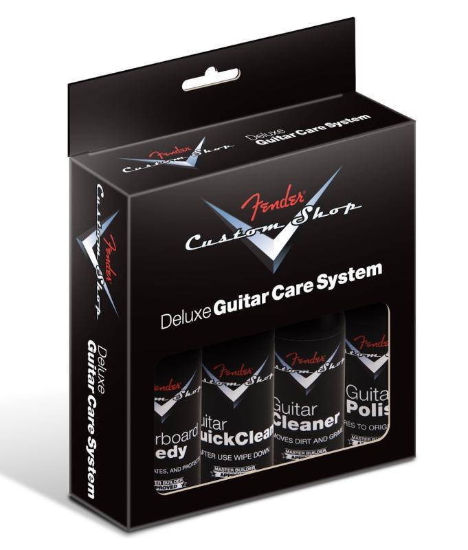 Fender Custom Shop Deluxe sada na údržbu kytar, 4 kusy