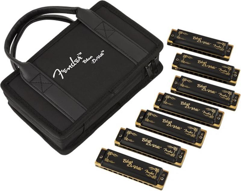 Fender Blues DeVille harmonika, 7ks sada s pouzdrem