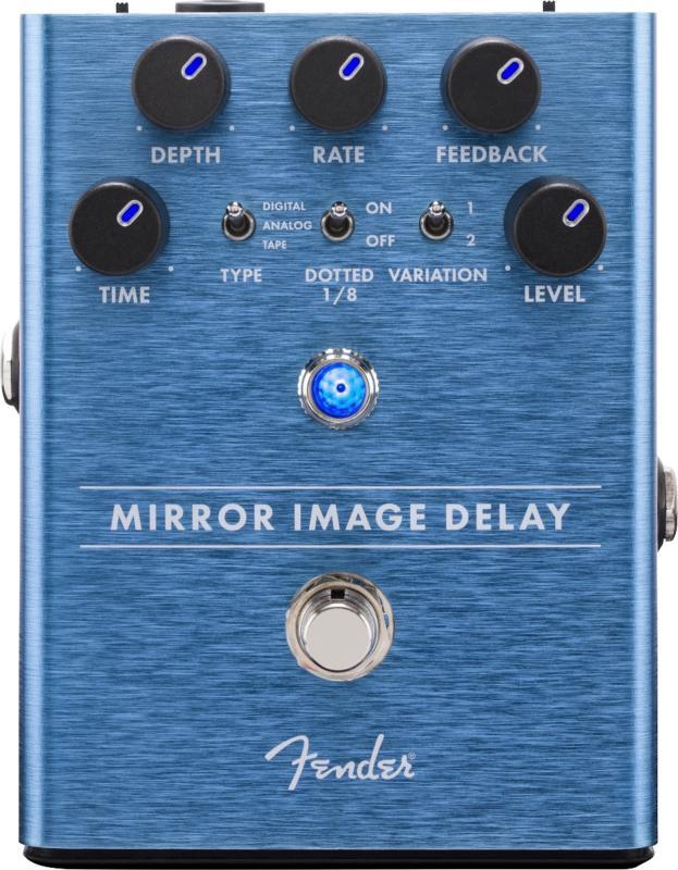 Fender efekt pedál Mirror Image Delay, zpoždění, stereo