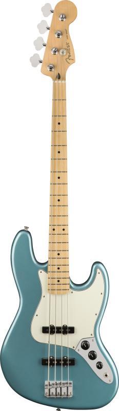 Fender Elektrická basová kytara Player Jazz, javorový hmatník, Tidepool