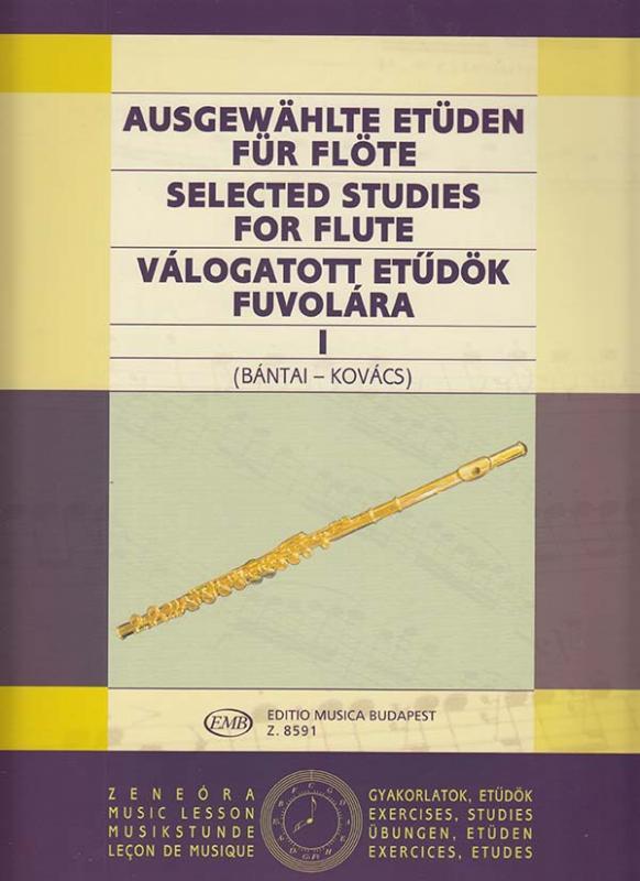 EMB Výběr etüd pro flétnu 1. - noty