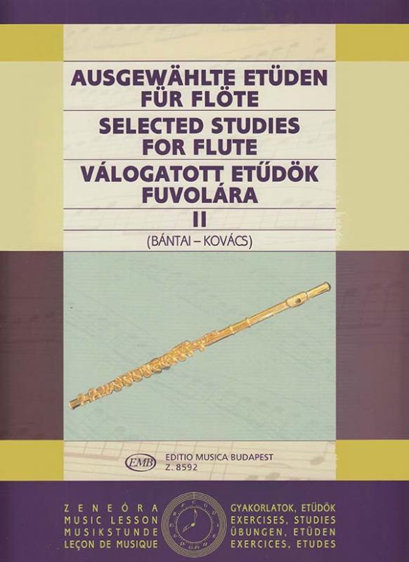 EMB Kniha etud pro flétnu 2, výběr etud