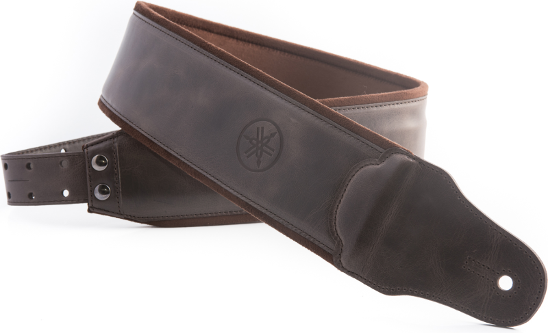 Yamaha RightOn! Smooth Brown popruh na basovou kytaru