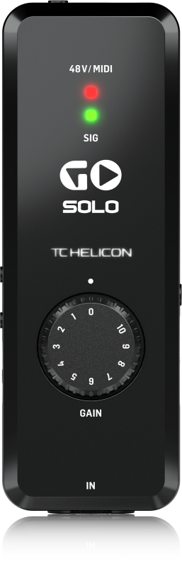 TC Helicon Vysoce kvalitní audio/MIDI rozhraní pro mobilní zařízení