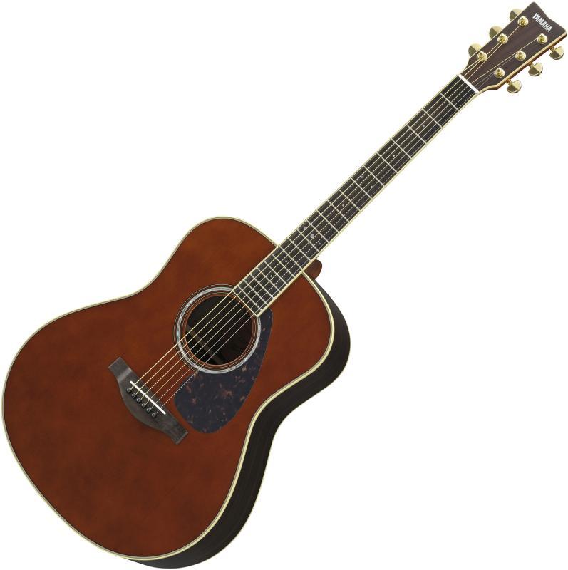 Yamaha elektroakustická kytara LL6 ARE, tmavý tón