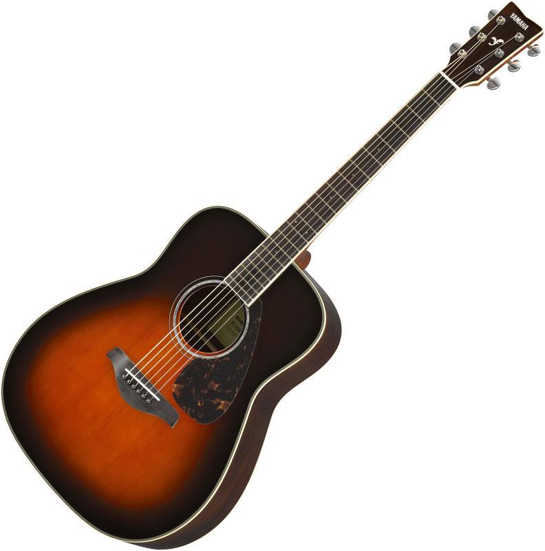 Yamaha Dreadnought akustická kytara FG830, tabákově hnědý sunburst