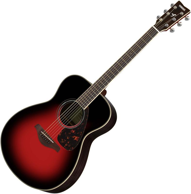 Yamaha Dreadnought akustická kytara FS830, Dusk Sun Red