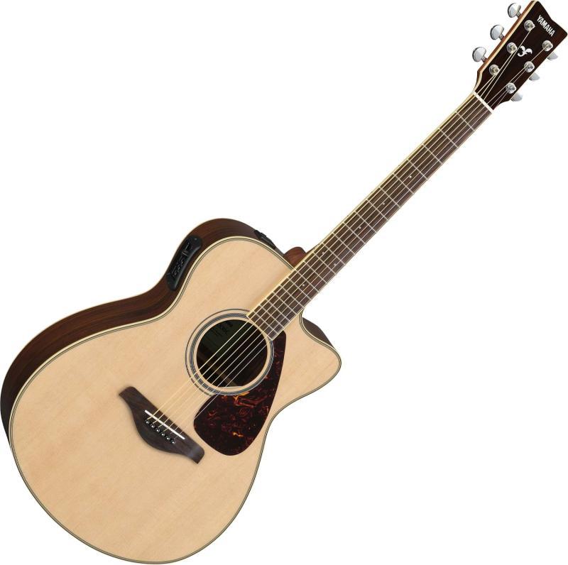 Yamaha elektroakustická kytara FSX830C, koncertní, přírodní