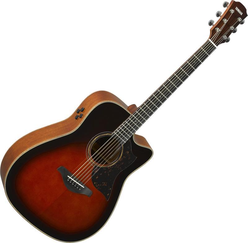 Yamaha elektroakustická kytara AC3M ARE, dreadnought, Tobacco Brown Sunburst