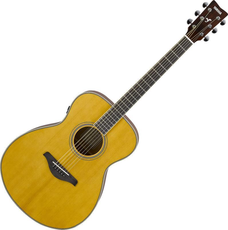 Yamaha FS-TA elektroakustická kytara, TransAcoustic, Vintage Tint
