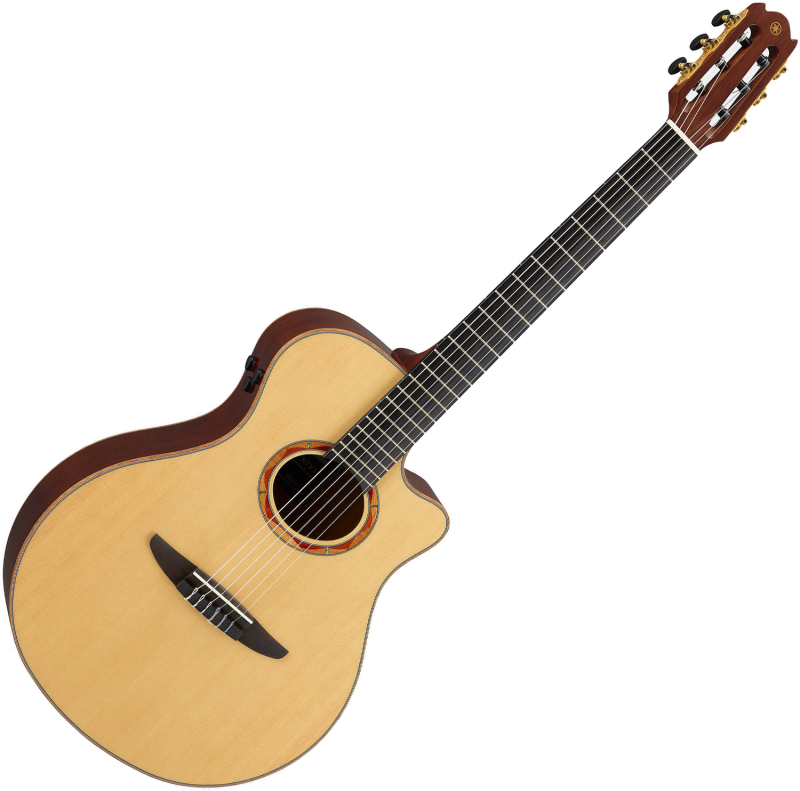 Yamaha NTX3 Elektro-klassická kytara, nylonové struny, přírodní