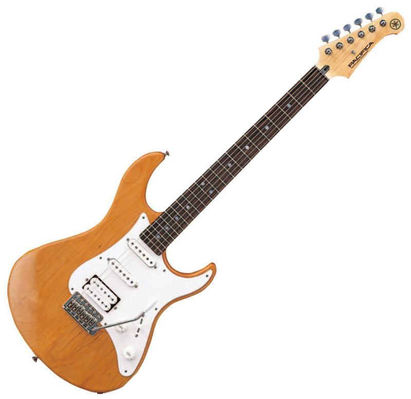Yamaha Elektromos kytara ST model, Pacifica 112J MKII, žlutá, přírodní satén