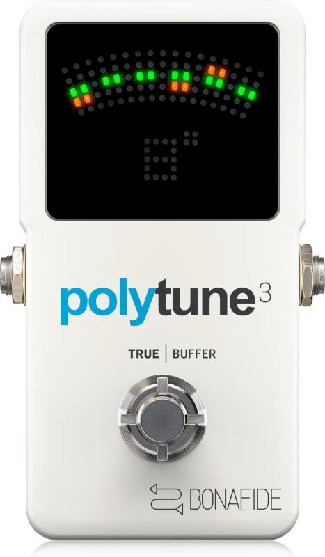 TC Electronic kytarový tuner, polyfonní, kompaktní